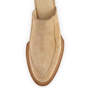Rag & Bone Weiss Dune Tan Suede Mules 37